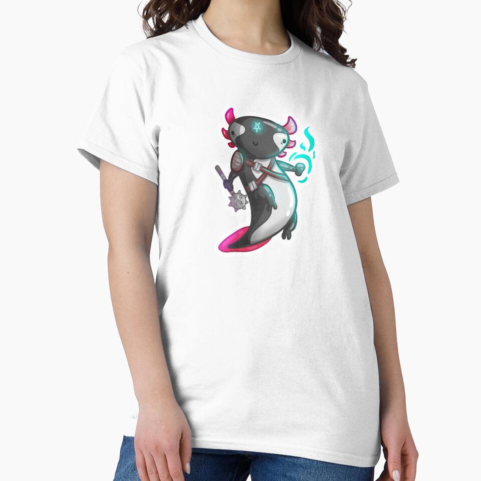 Warlock Axolotl, dnd cute class by Thomasmoka