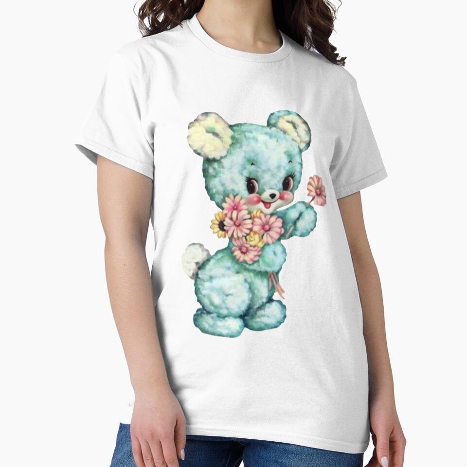 Vintage coquette bear by Pixiedrop