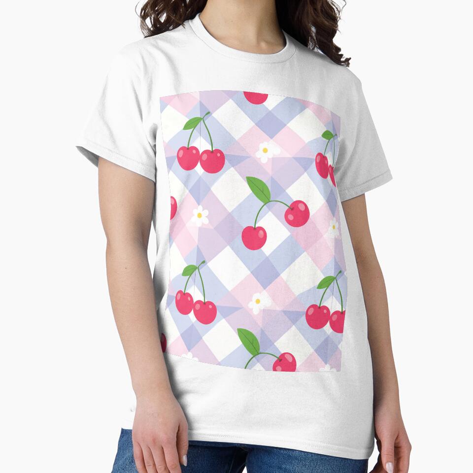 Cottage core Cherry Pattern by Designbes