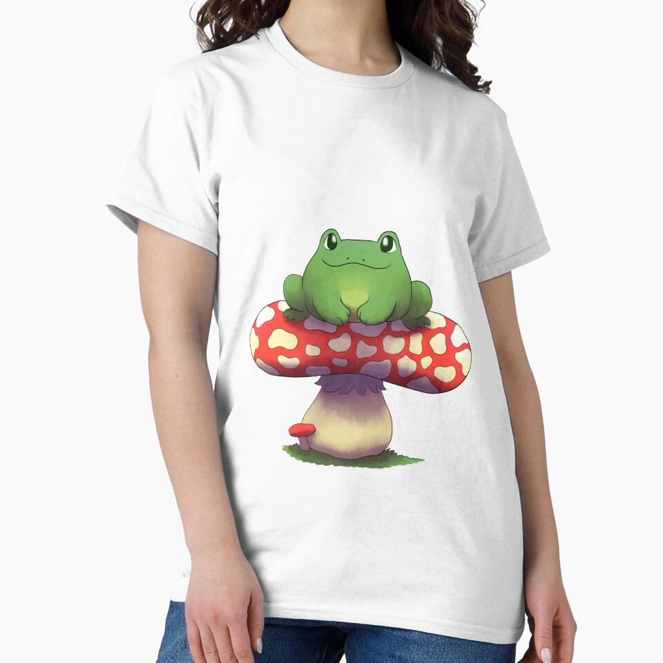 Frog on a Toadstool by LochNessyzMons