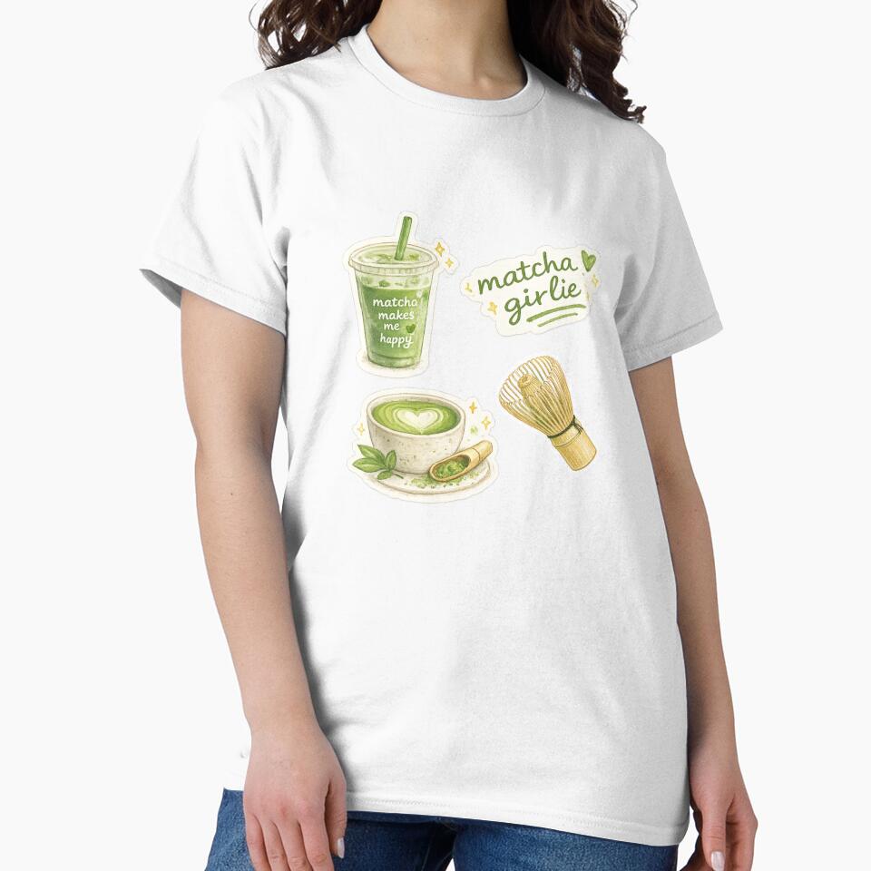 Matcha Girlie Aesthetic Sticker Pack by zvizdetss