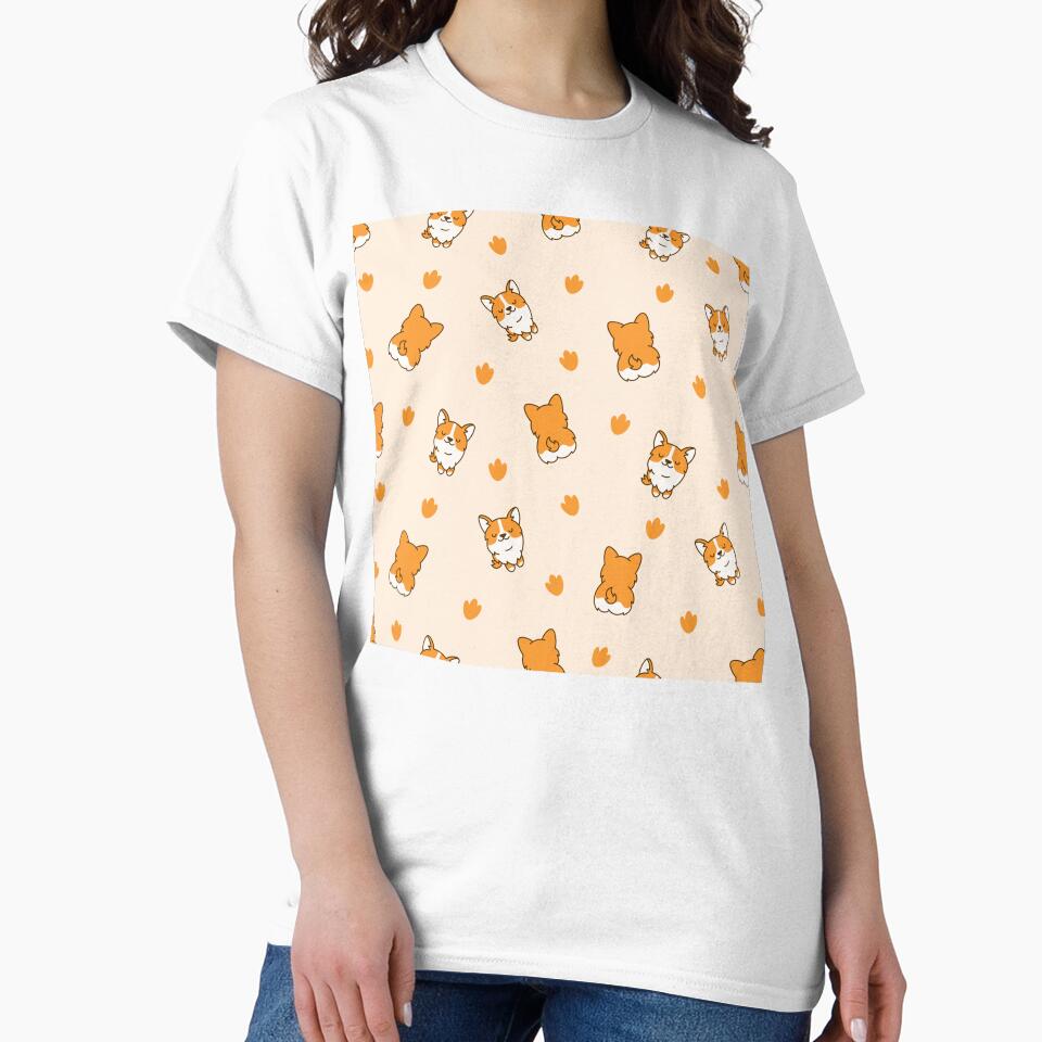 Adorable Corgi Print – Kawaii Dog Lover Design by smeraldosecrets