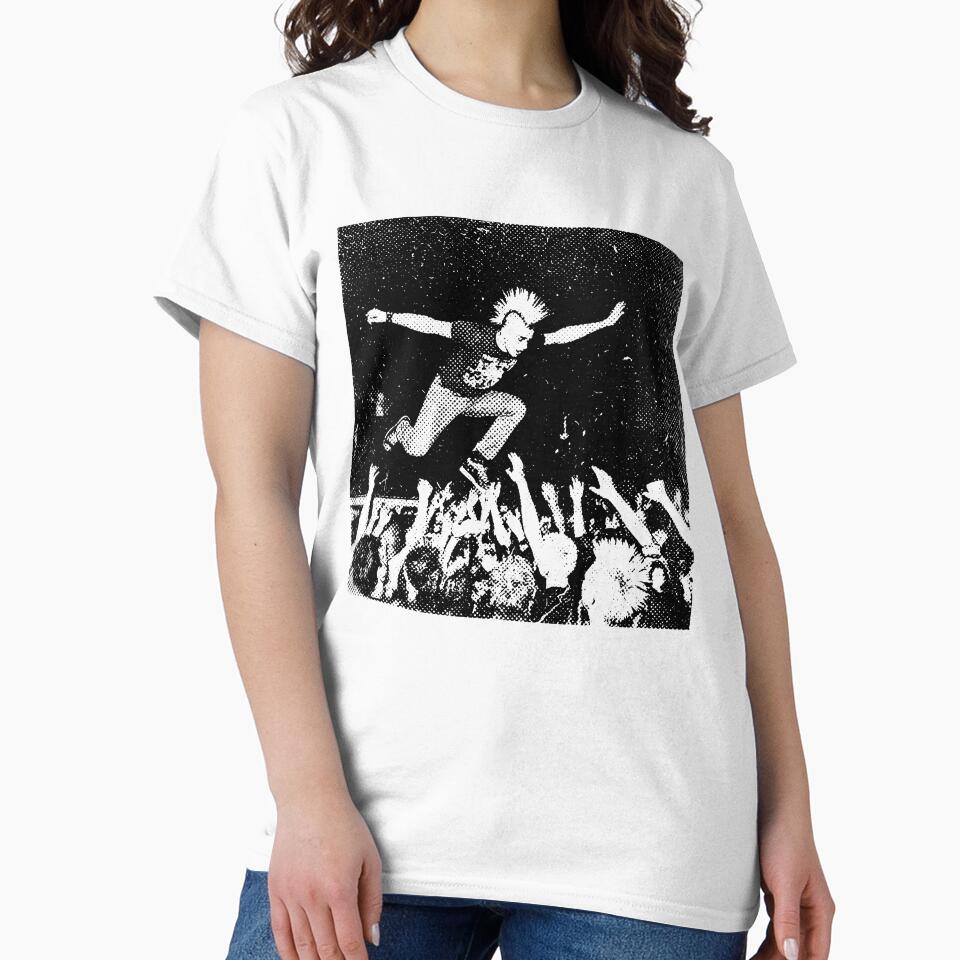 No Future, Just Feedback – Punk Xerox Portrait by Tattee
