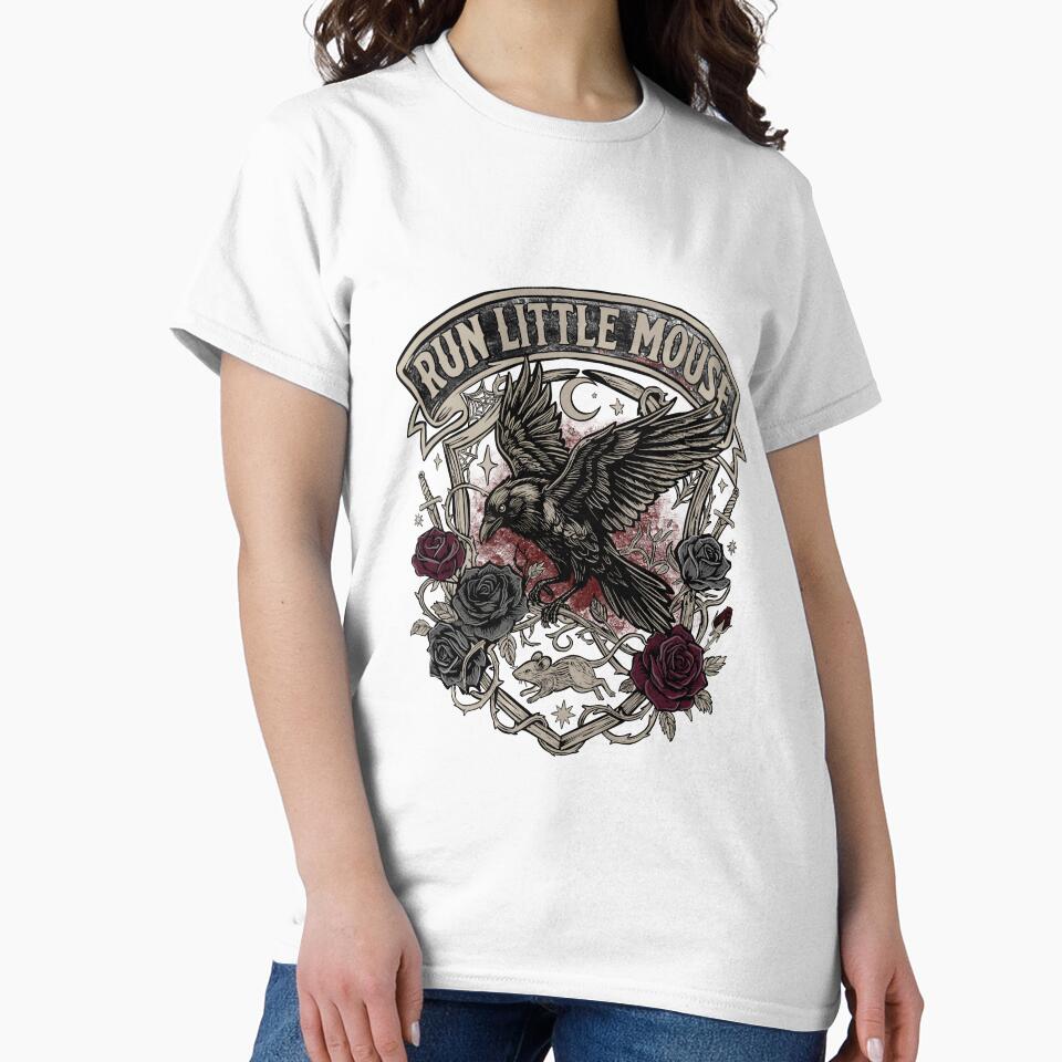 Run Little Mouse – Dark Romance - Gothic Raven & Roses by Synthia Shop