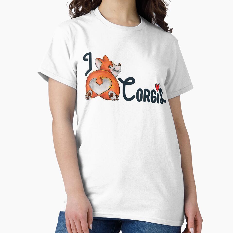 I Love Corgis - Dog Lovers Owners by DebbisPalette