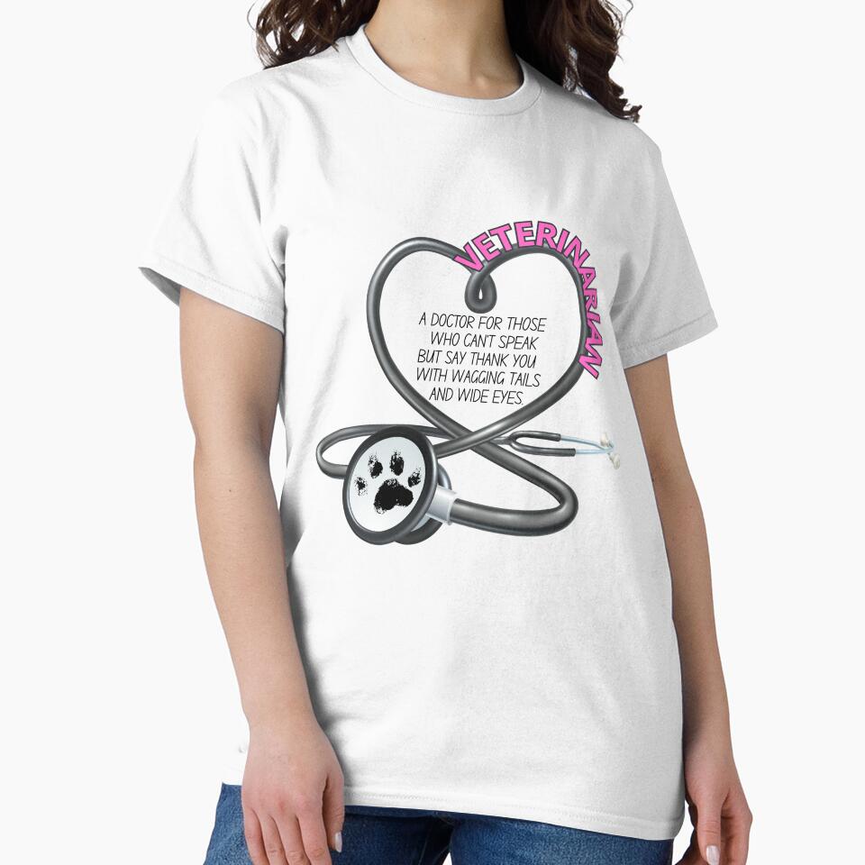 Veterinarian: Pink by Rooted Creations