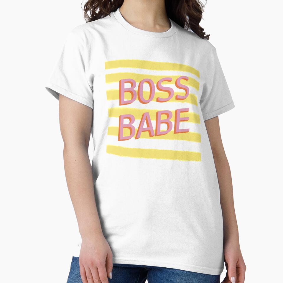 Boss Babe Cool Lady Boss Small Business by Hola Ilustra