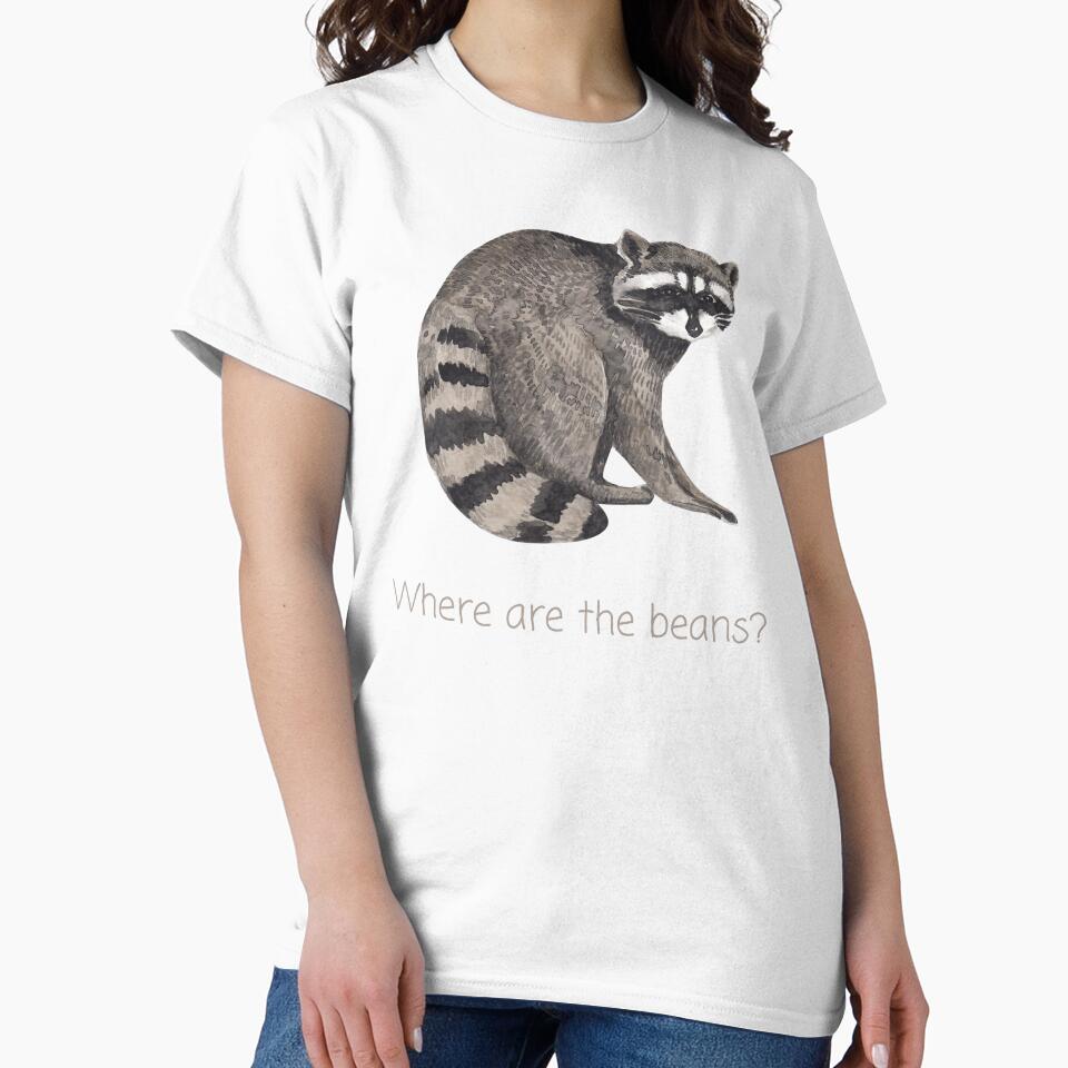 where are the beans? raccoon by BeWilDesigns