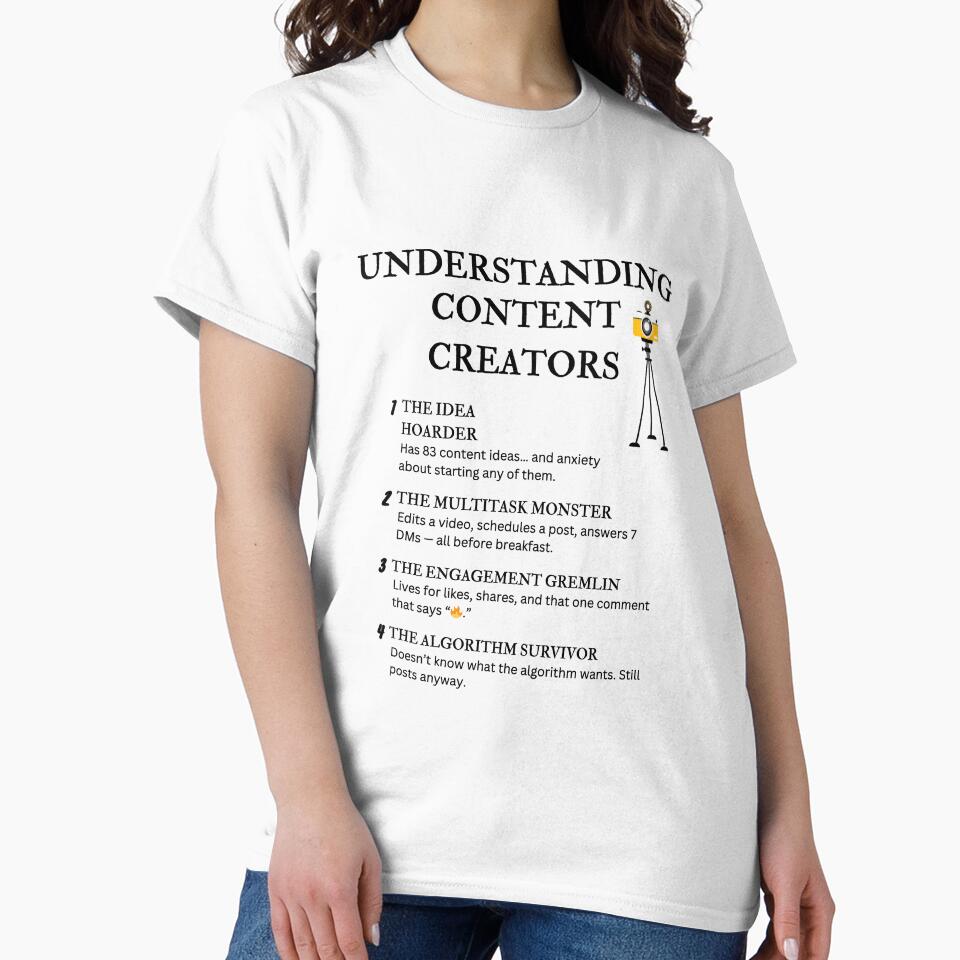 Understanding Content Creators – Funny Digital Creator Quotes & Internet Life by PsyFlow35