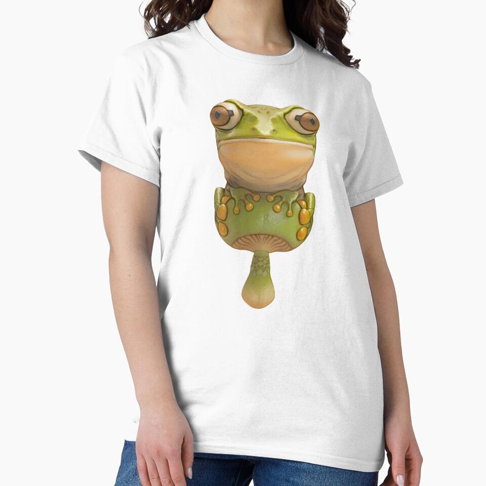 Frog on a shroom by ScottGeorges