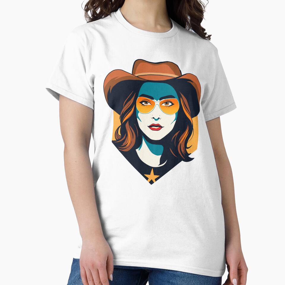 Cowgirl Portrait by Charcoalart