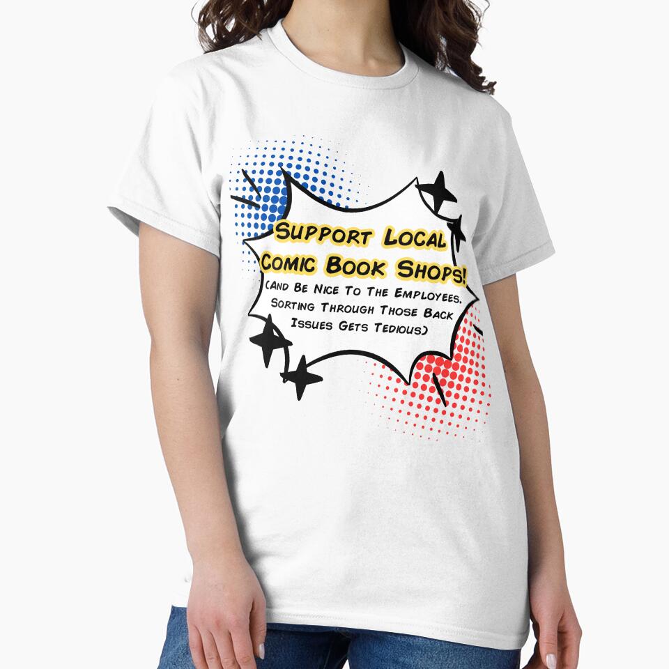 Support Local Comic Book Shops Version 3 by queerspaceboy