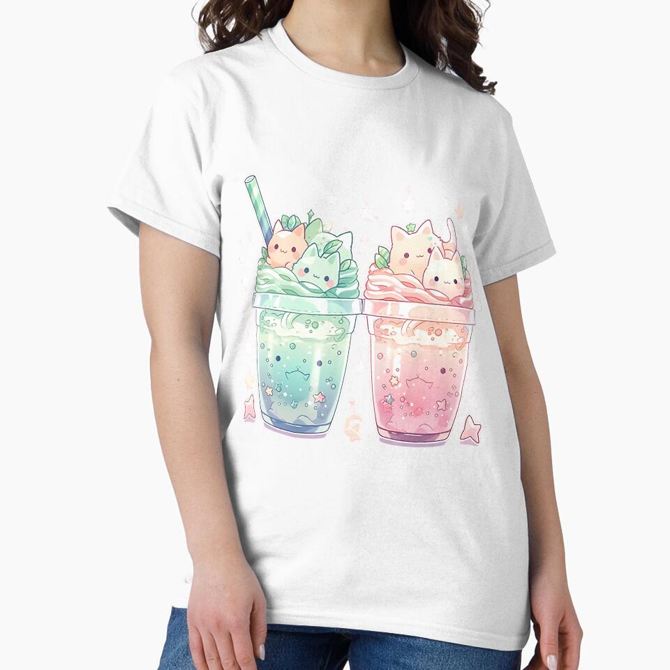 Summer Brew Neko - Peppermint Sunrise Ice Tea by SnarkyDoodles