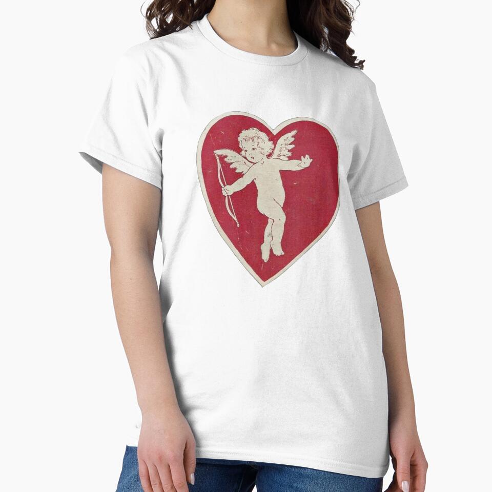 Coquette Vintage Cherub Heart by Pixiedrop