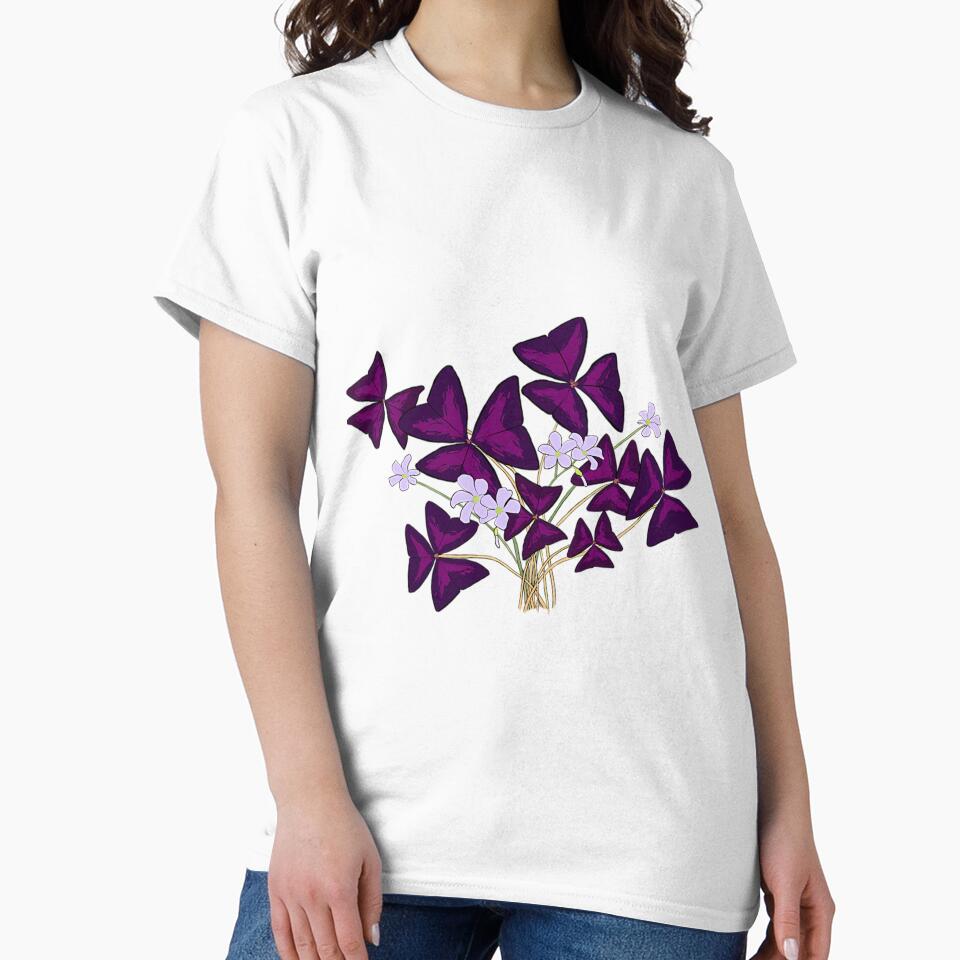 Purple Shamrock Plant by iucrvgboh85