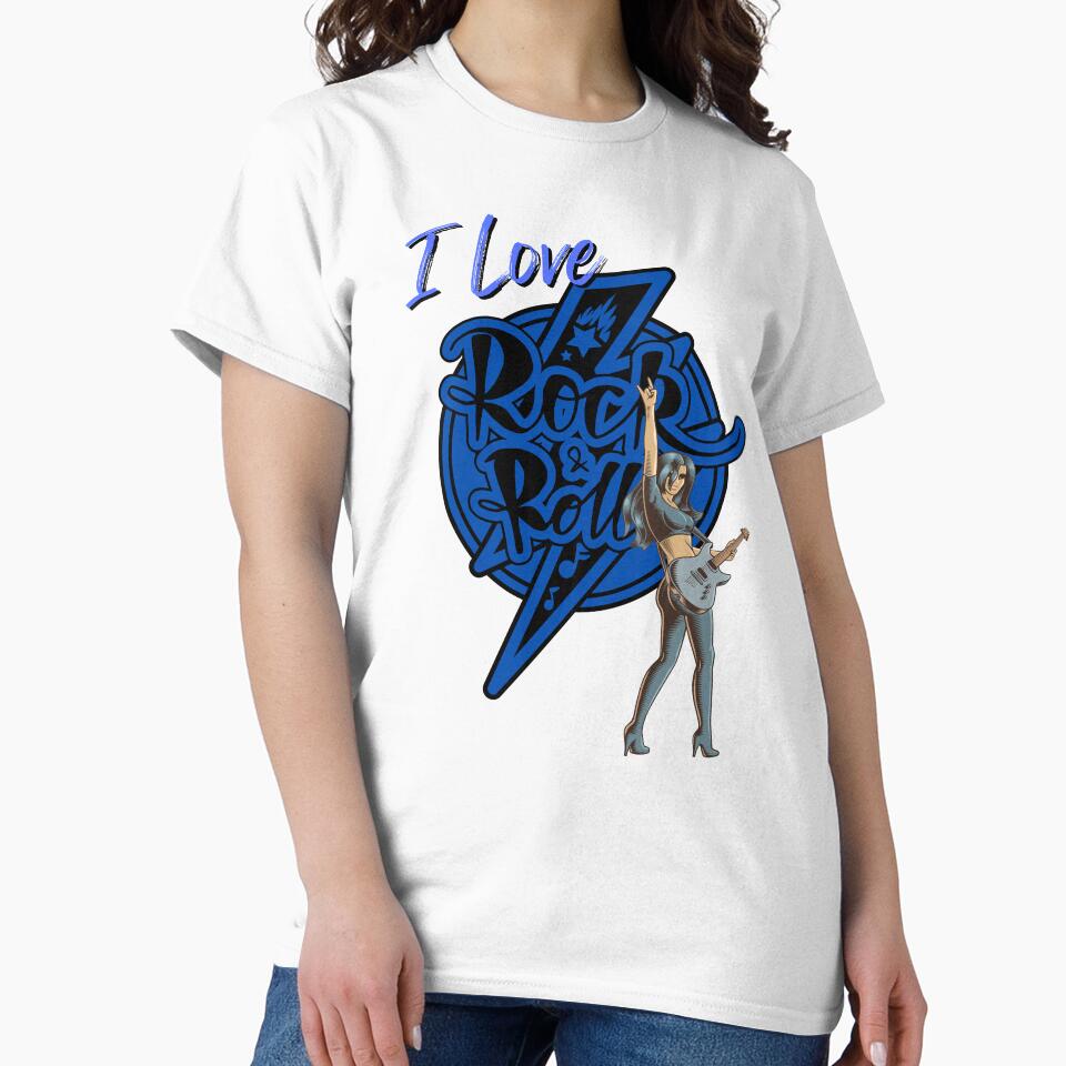 I Love Rock & Roll - Blue, Light by Mean-Musician