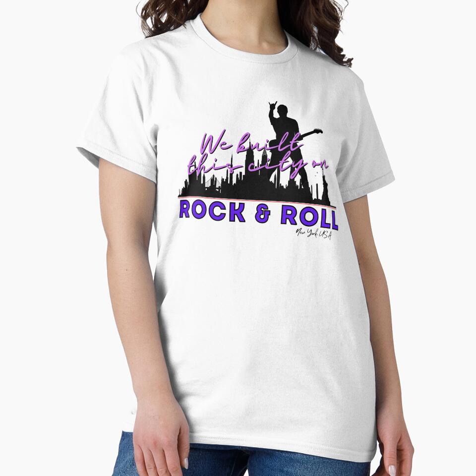 We Built this City - New York, Purple by Mean-Musician