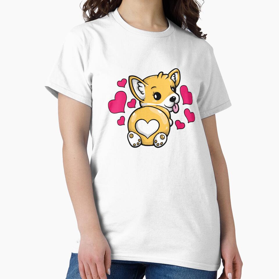 Corgi Butt Funny Corgi Bum by BornDesign