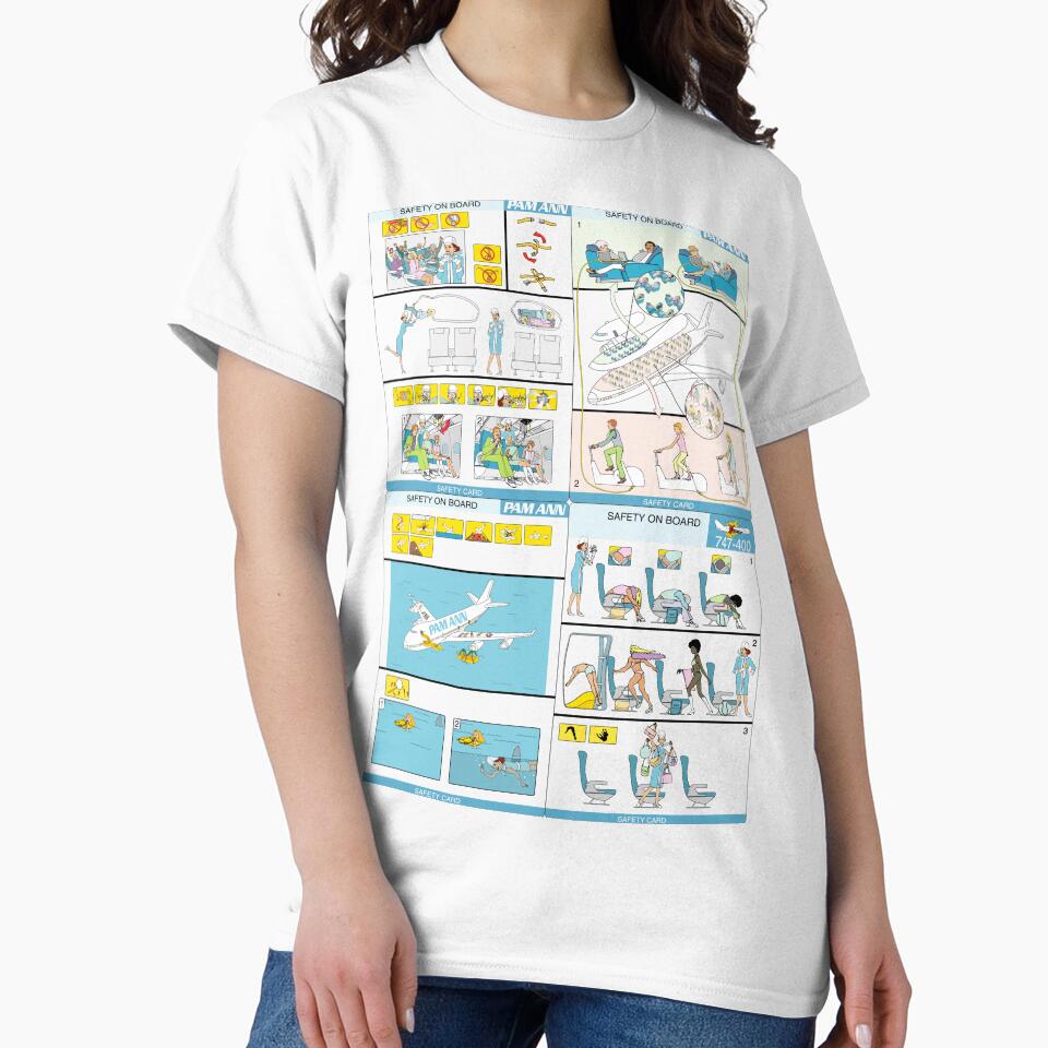 PAM ANN IN-FLIGHT SAFETY CARD by HRHPAMANN