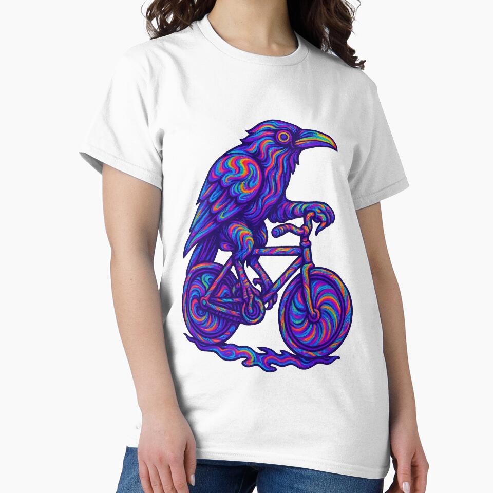 Trippy Crow on the Go by Orca Chuckle Studios