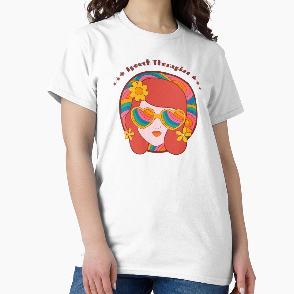 Speech Therapist Retro by tresbelleshirts
