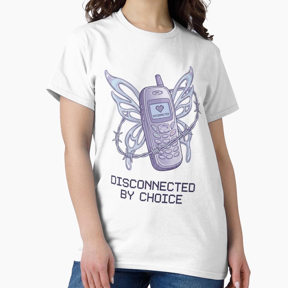 Disconnected By Choice Y2K Cyber Fairy Phone by mergmart