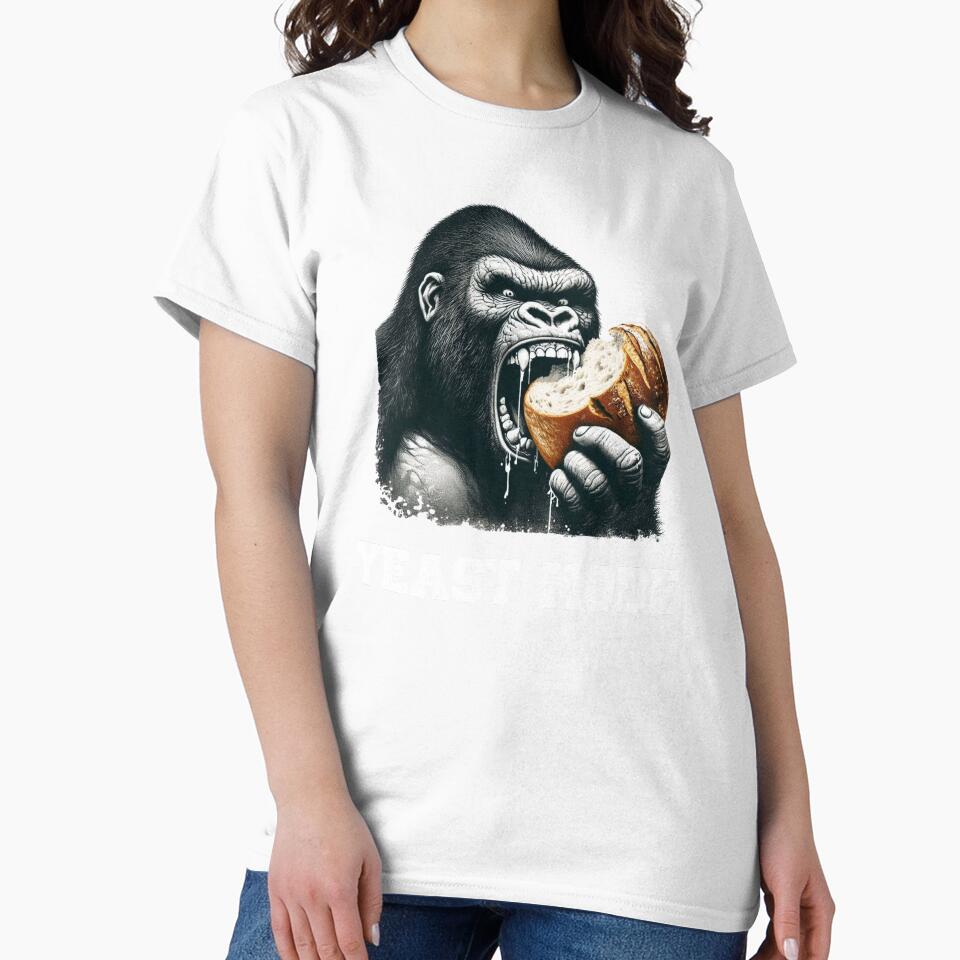Sourdough Yeast Mode Gorilla by HeadTurningArt