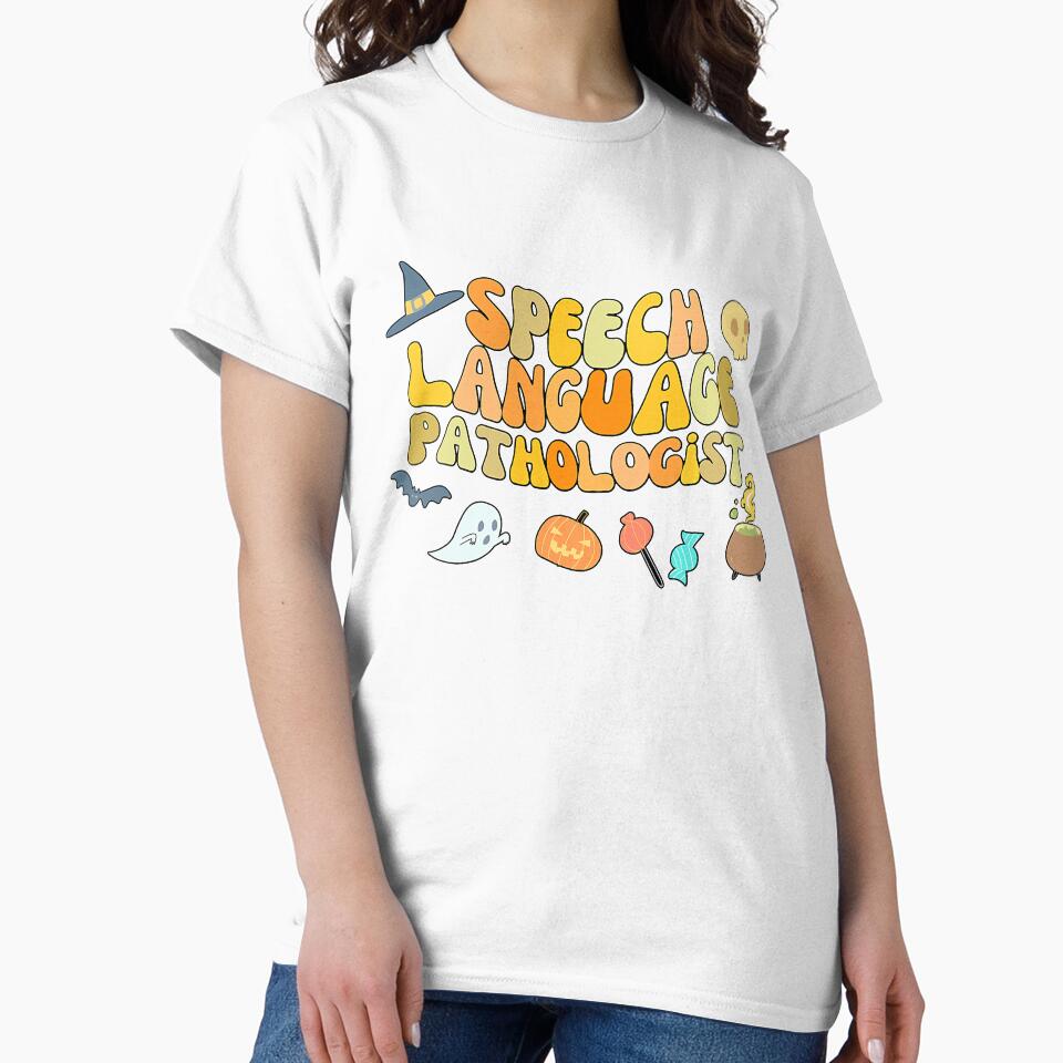 Speech Language Pathology Retro Halloween Speech Therapy by SentaSchmitt