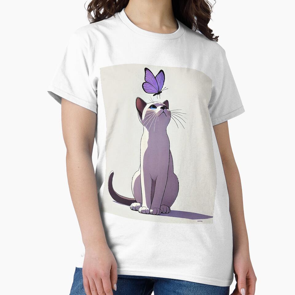 Cat with Butterfly by Day Dreamer