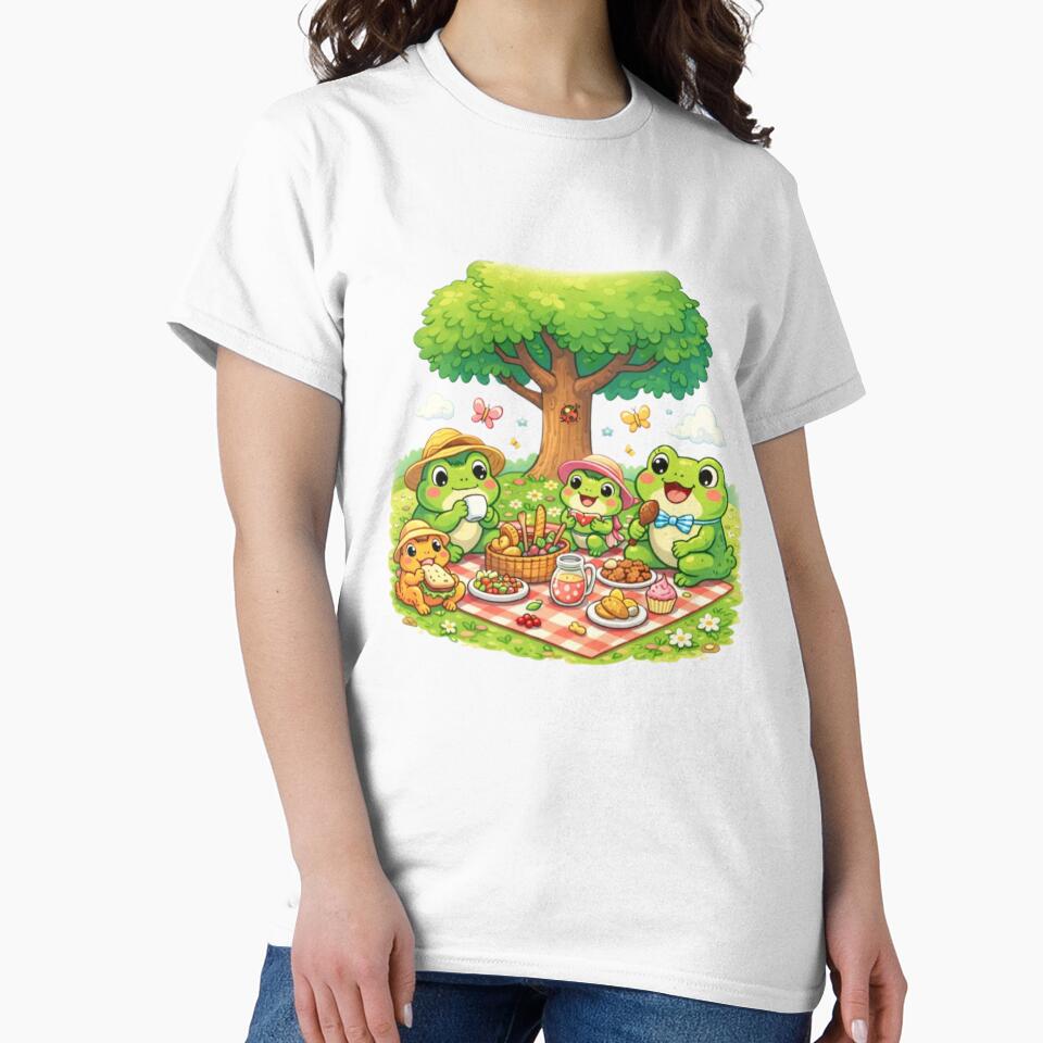 Frogs - Picnic under the generous tree by FroggyOnly