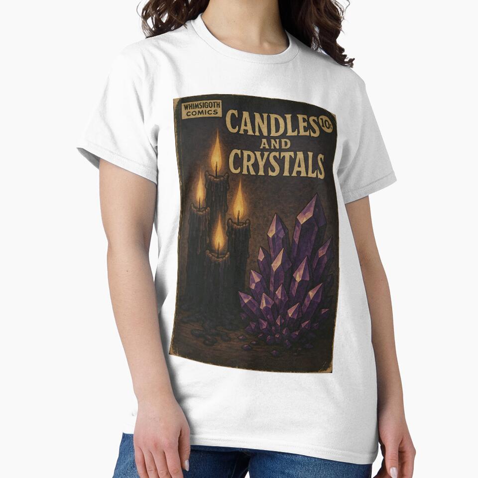 Whimsigoth: Candles and Crystals by bapupa
