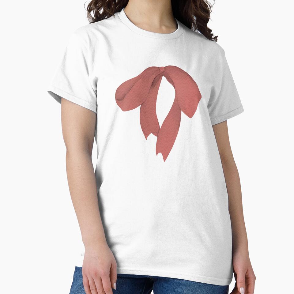 Pink Bow Shirt, Sticker etc. by Dulynotedco