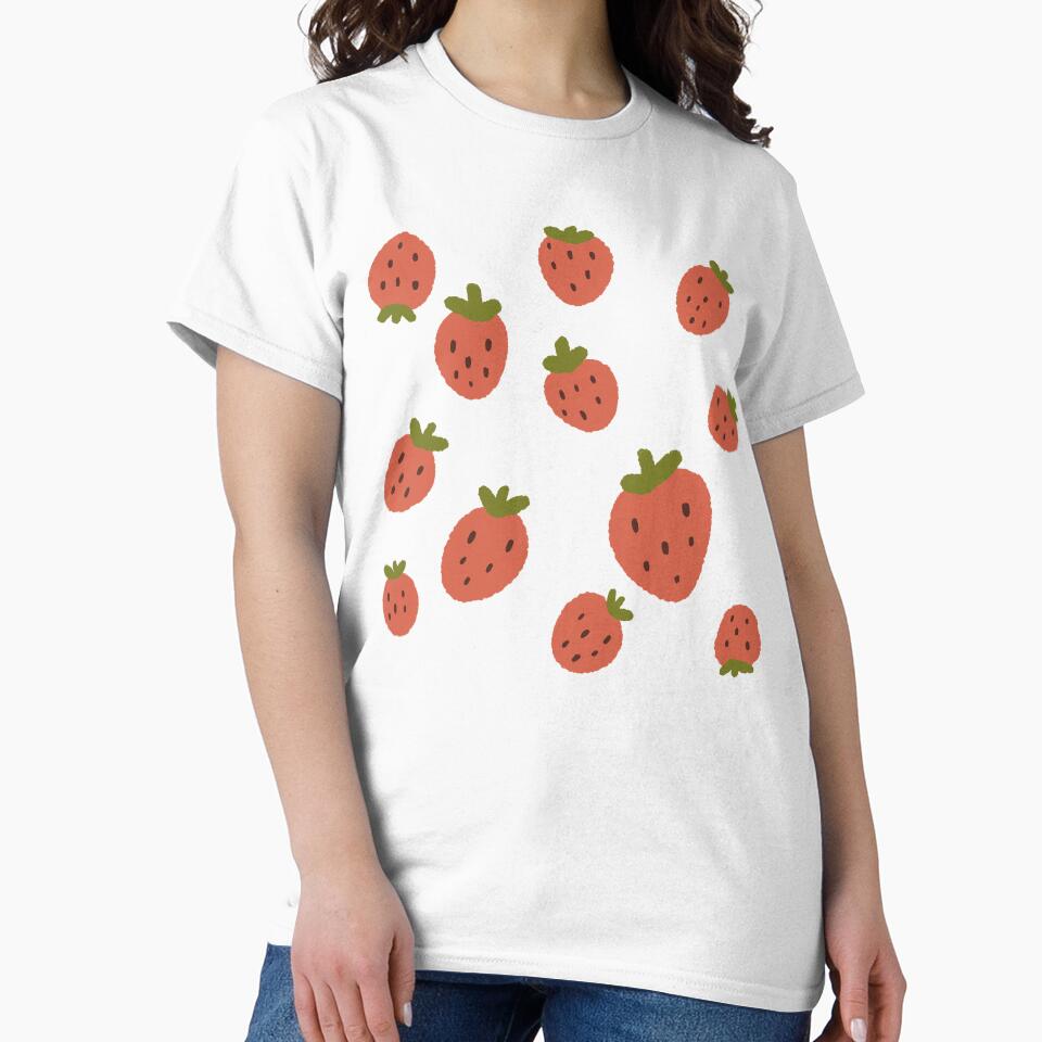 Sweet strawberries pattern by loulou-artifex