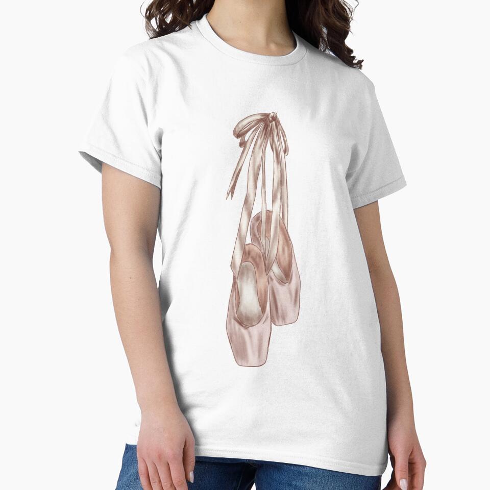 Cute Ballet Shoes by Scrabbly Doodles