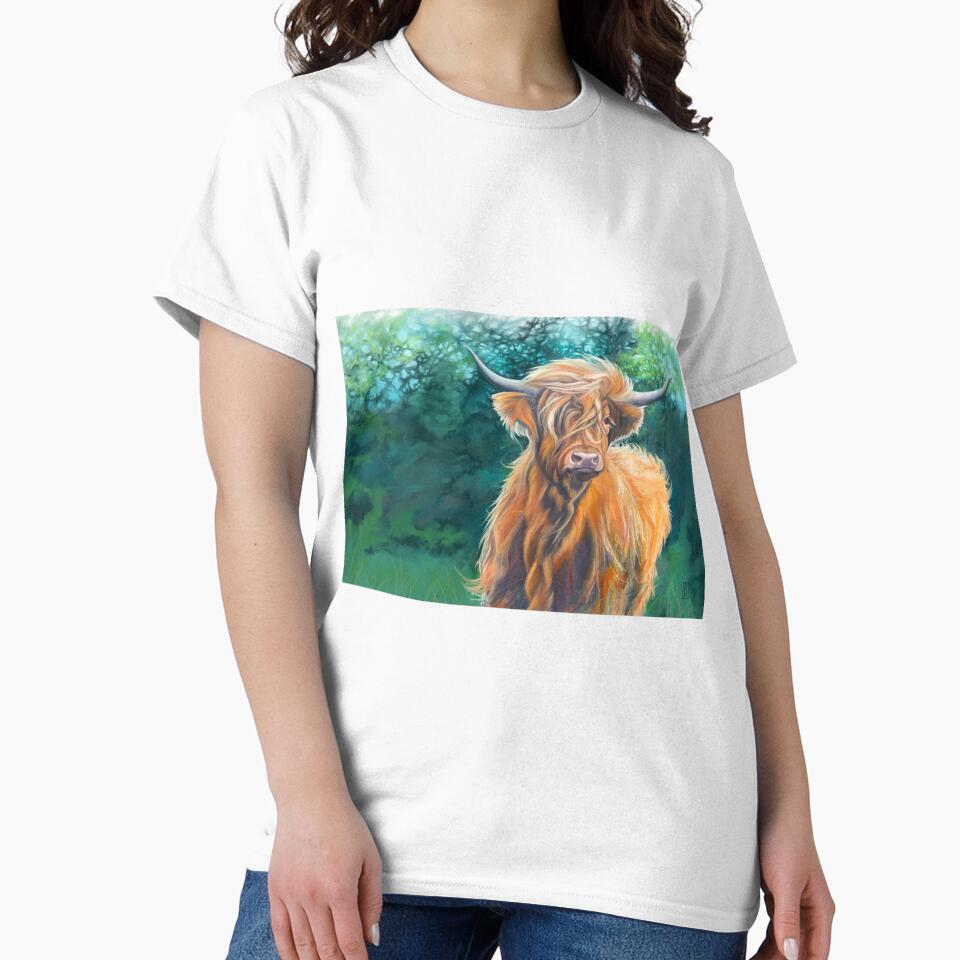 Highland Cow II by Rebecca Lesny