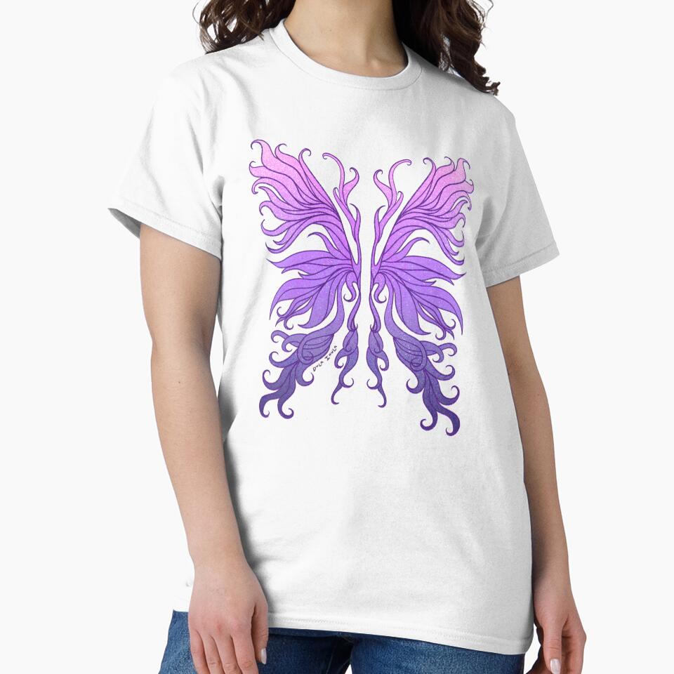 Purple Cosmic Fairy Wings by dulainula