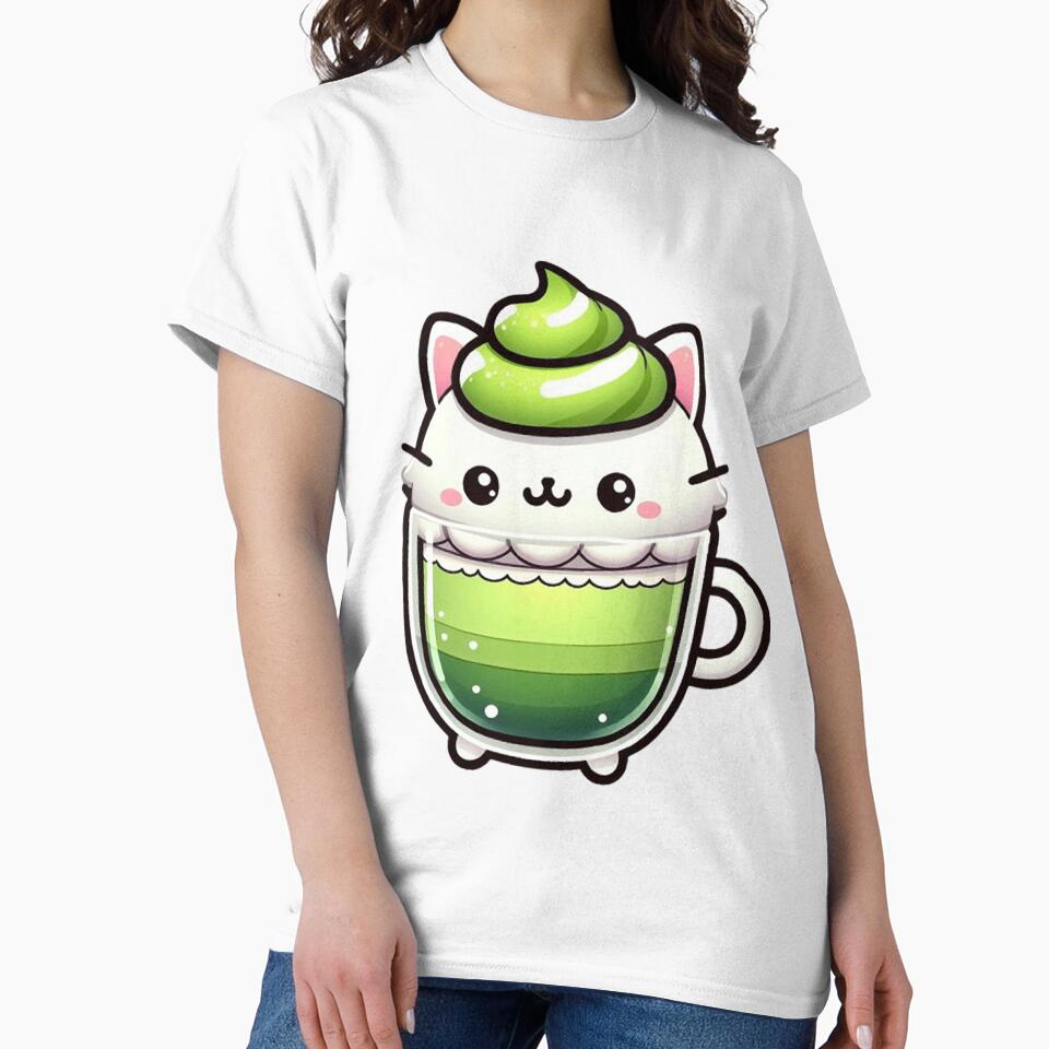 Matcha Latte Cat by MiLaKK