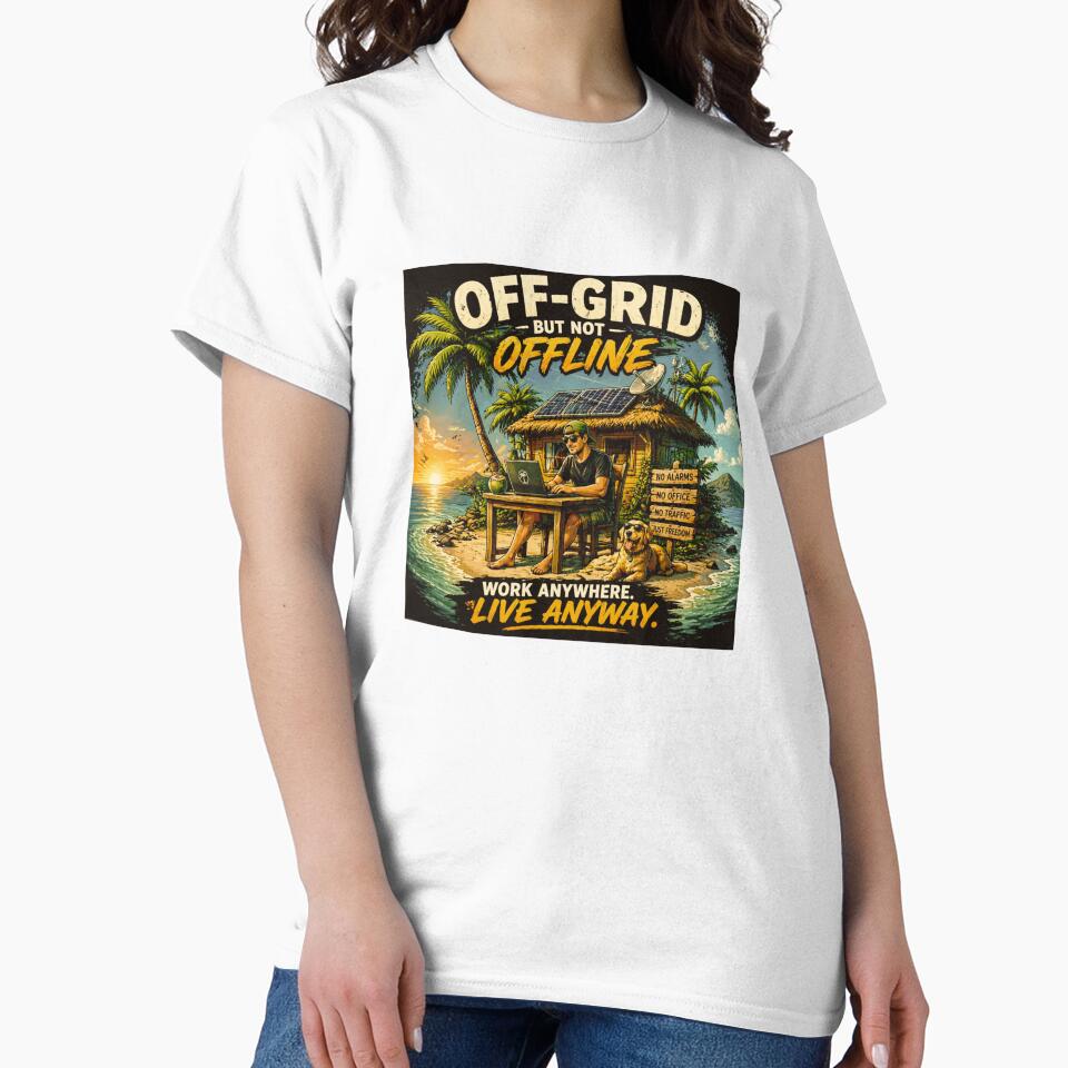 Off Grid But Not Offline | Digital Nomad Remote Work Lifestyle Design by IdentityThread