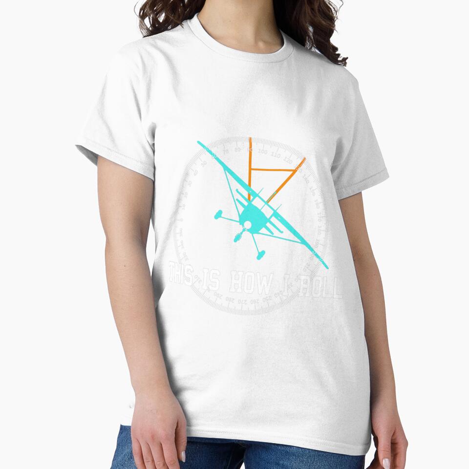 This Is How We Roll Pilot Shirt Funny Airplane Aircraft Tees by essentialoutlet