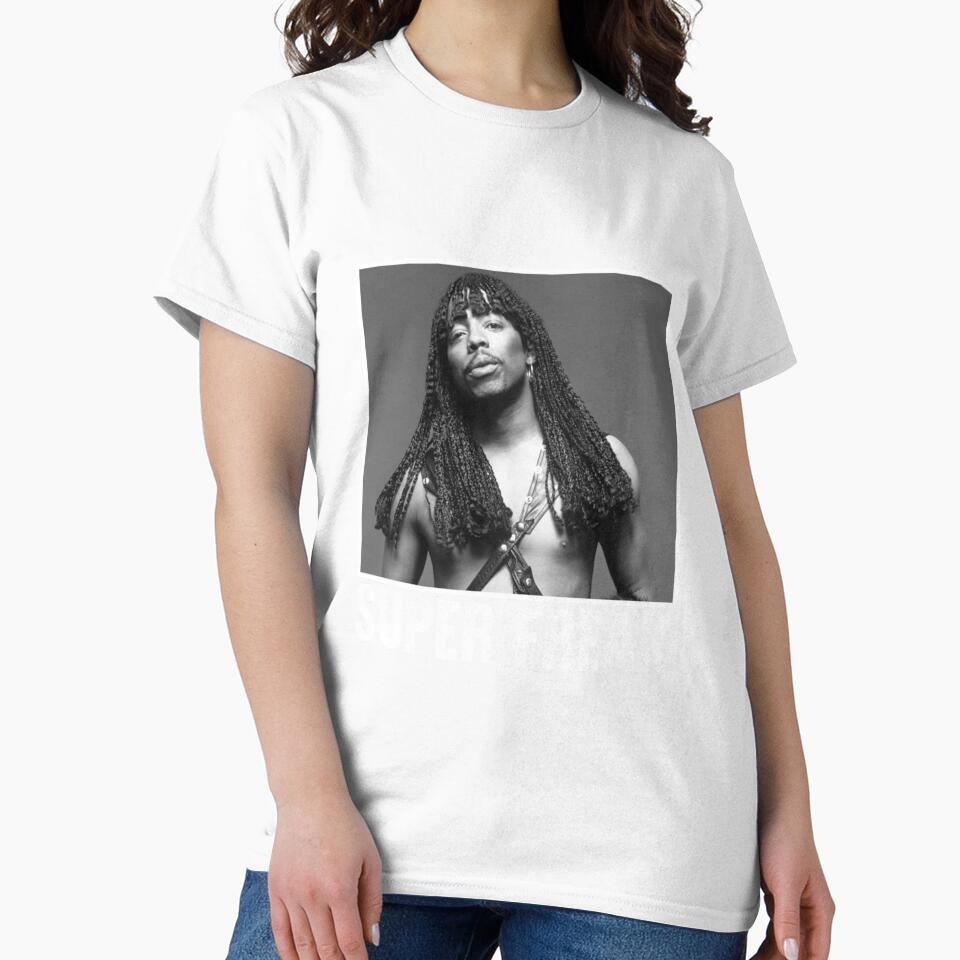 Rick James Super Freak Classic Funk Music Retro Shirt by MarcelaR12