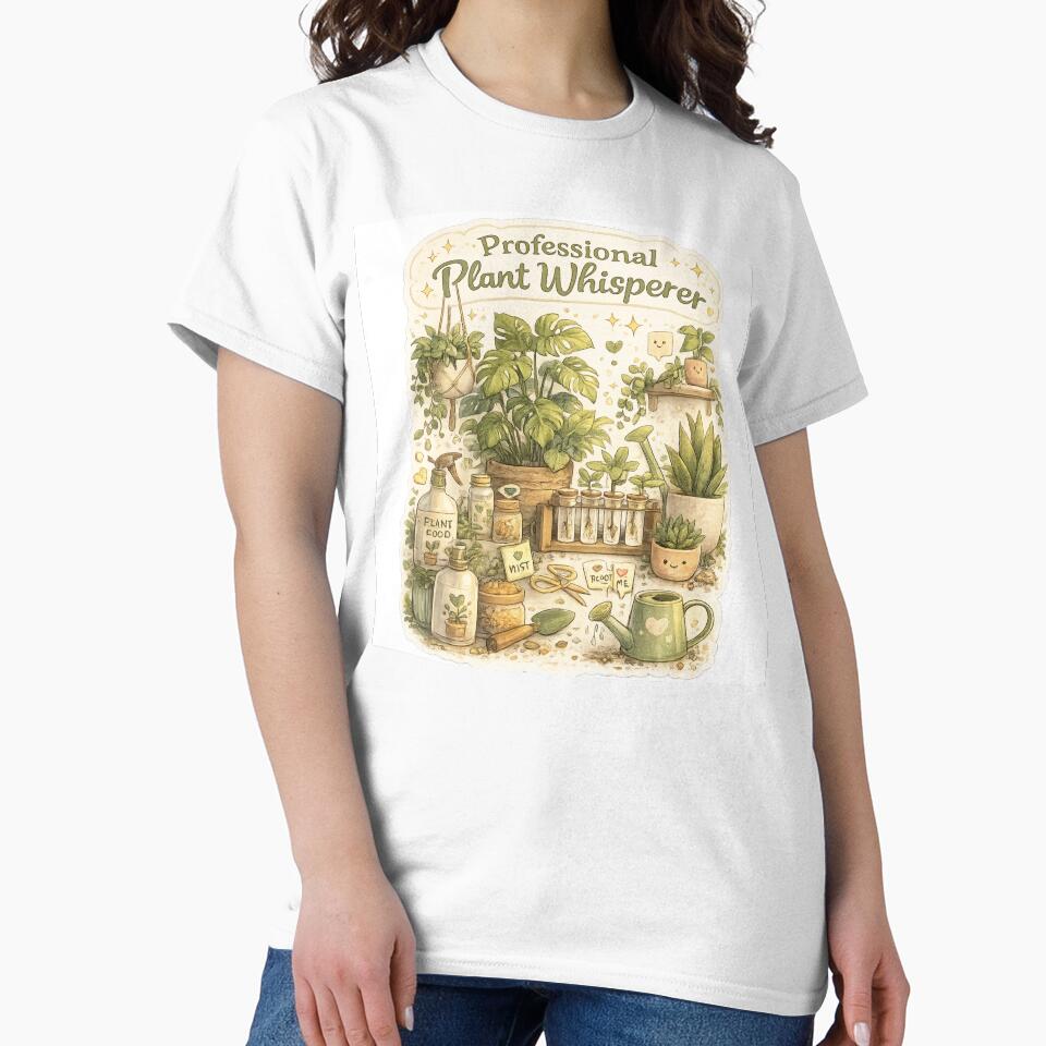 Professional Plant Whisperer by goodcrystals