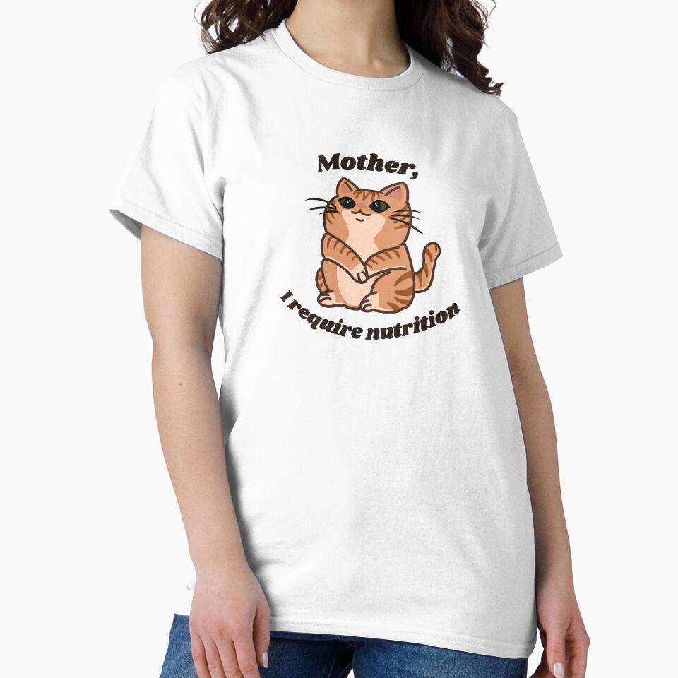 Mother, I require nutrition Orange cat by kylie-kd