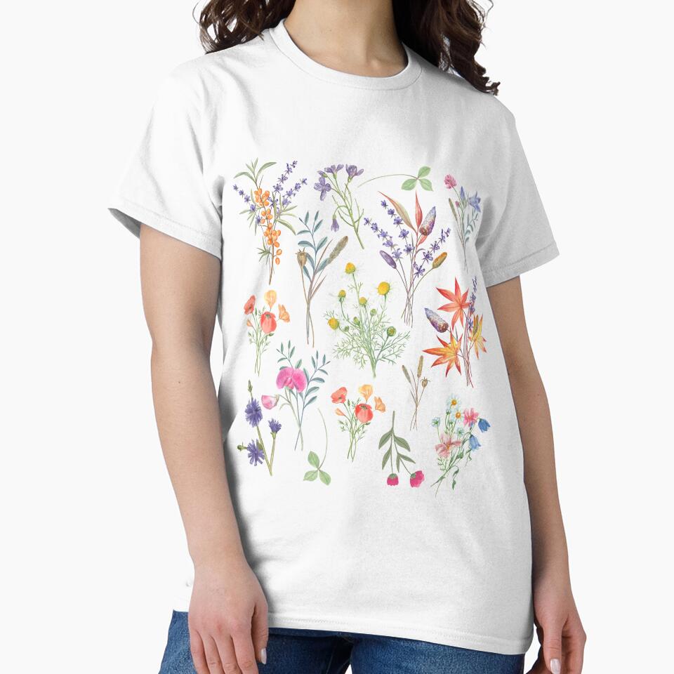 Whimsical Fairycore Springtime WIldflowers by CityVine