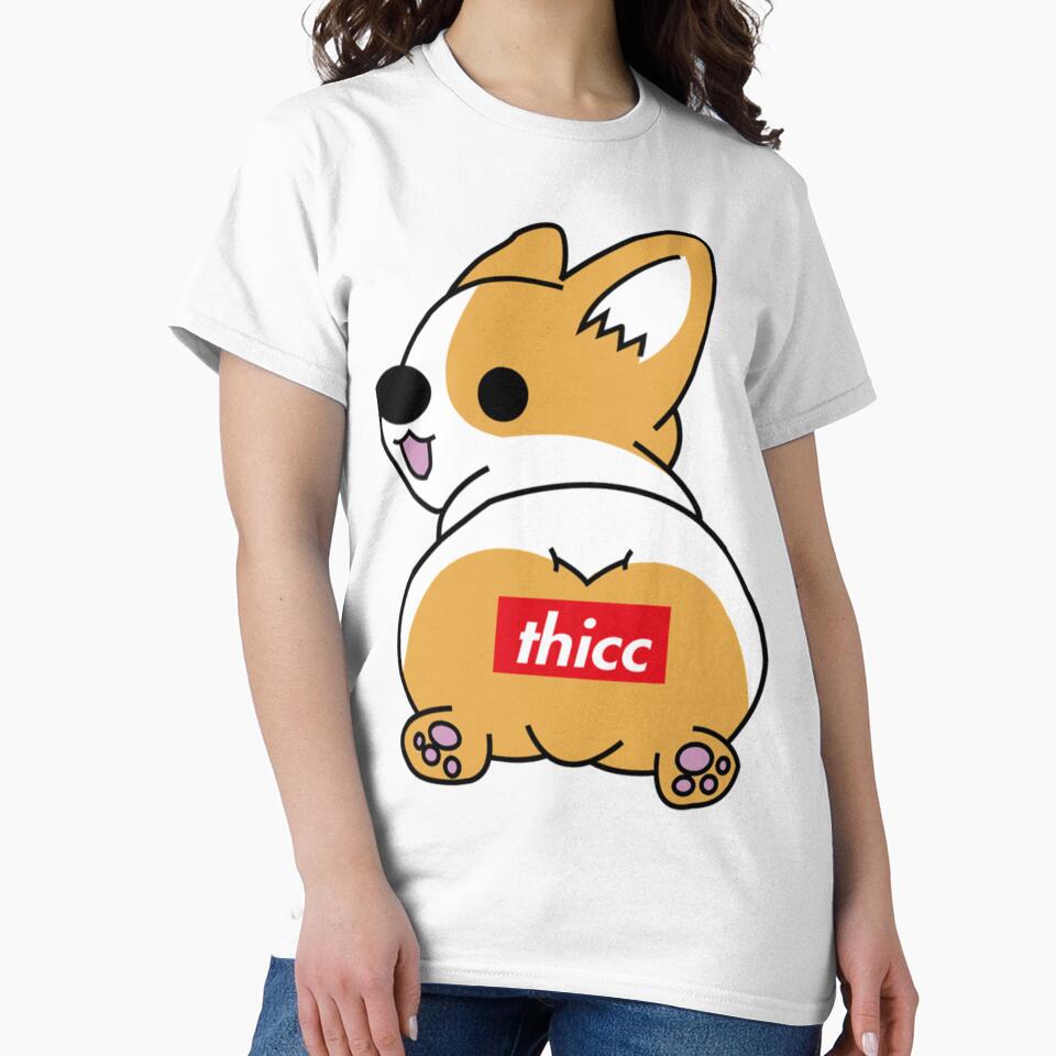 Thicc Corgi Butt| Perfect Gift | Dogs Loves by kacydew