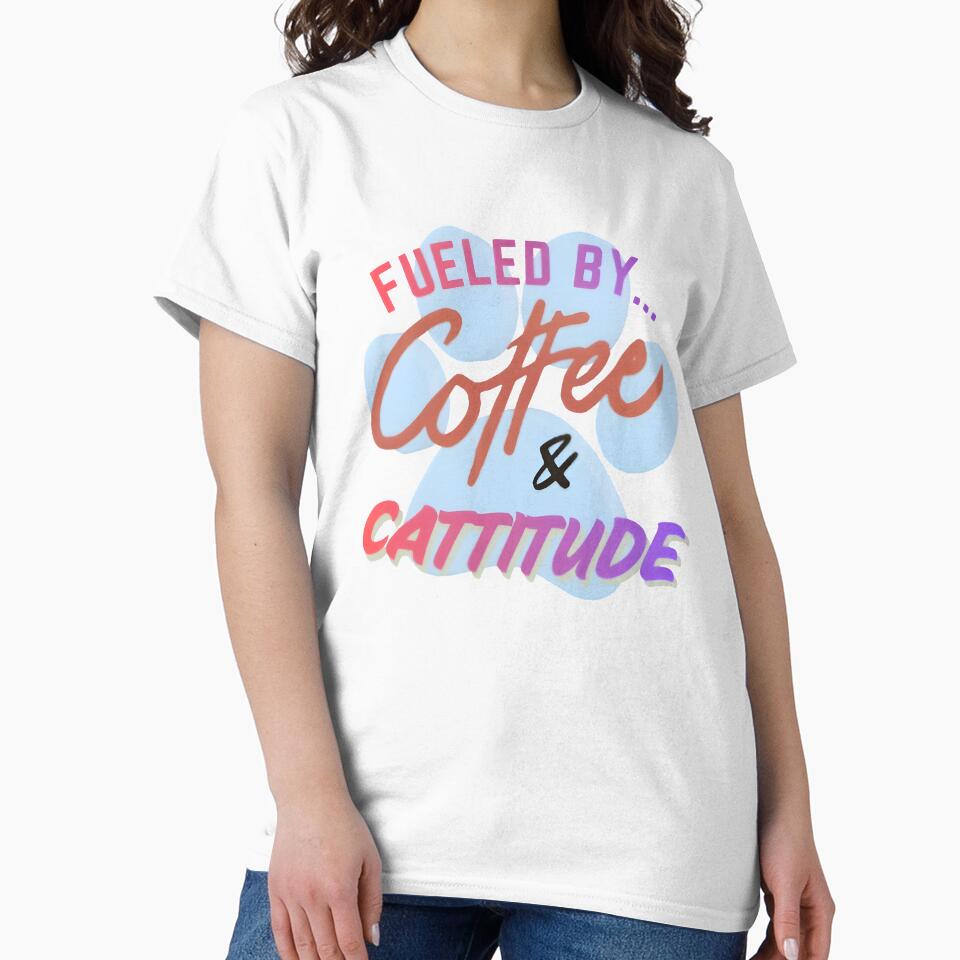 Fueled By Coffee & Cattitude – Funny Veterinary Cat Lover Gift by Bettybee00