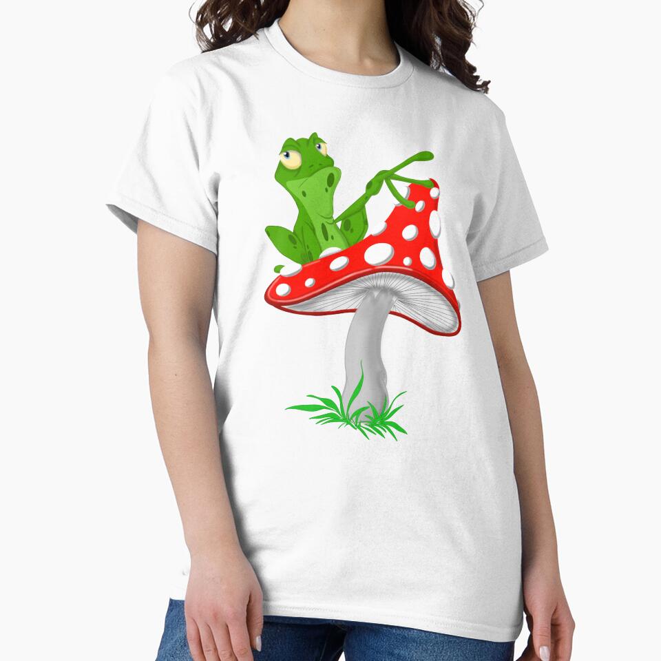 Mushroom with Frog by TheEndDesign