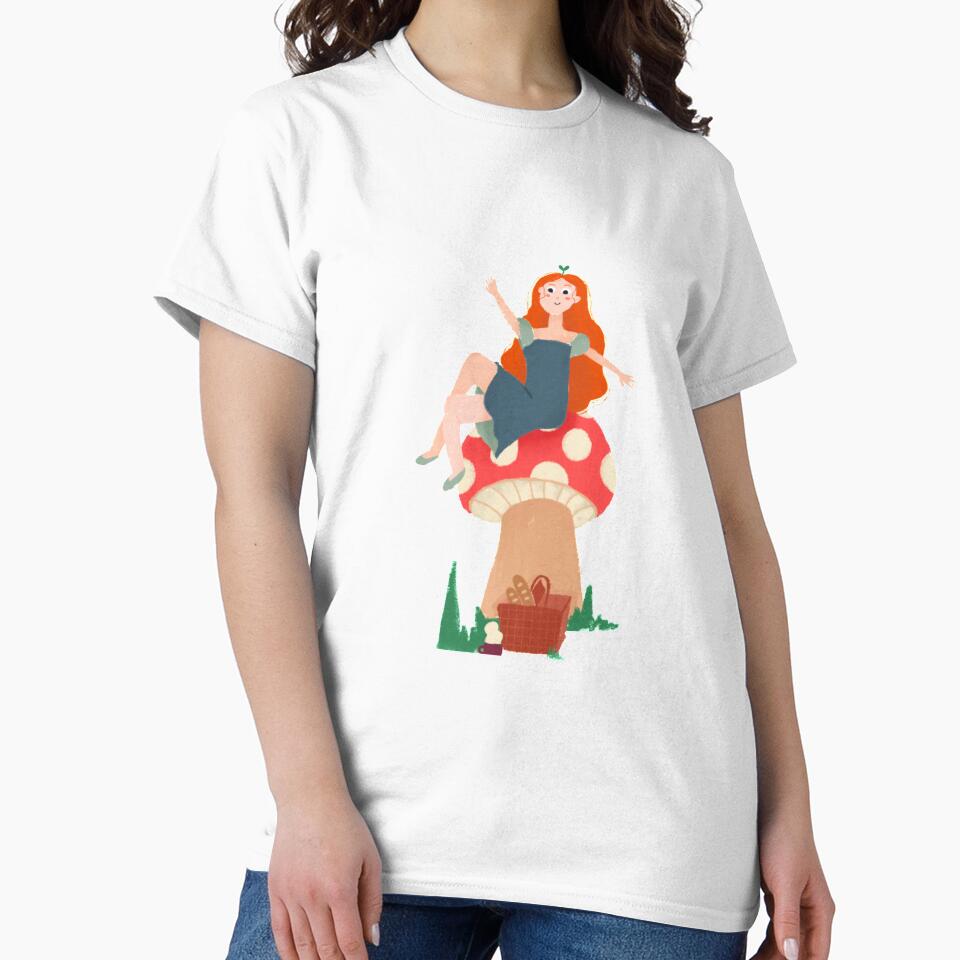 Thumbelina on a Mushroom by daisygeorgia