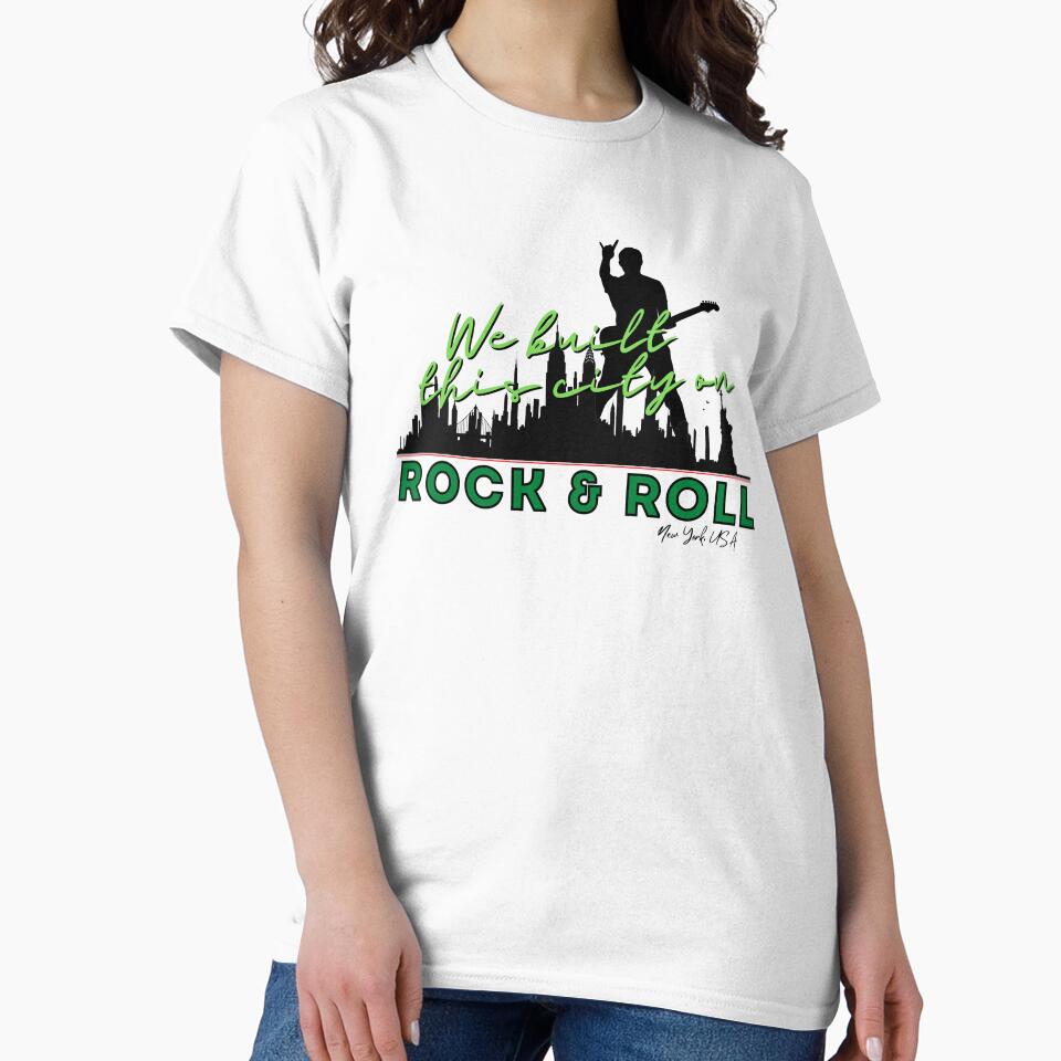 We Built this City - New York, Green by Mean-Musician