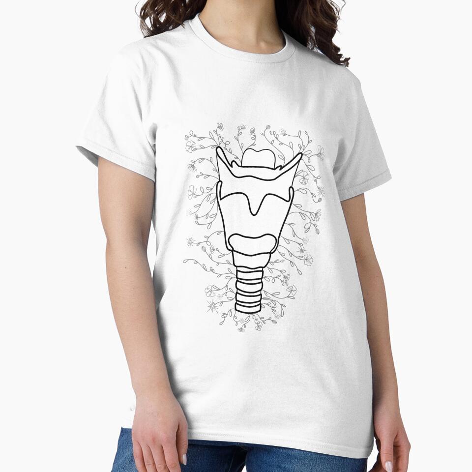 Larynx with Flowers by Savannah's Grace