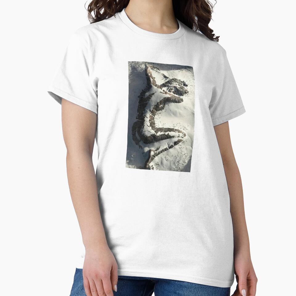 The Sleeping Mountain, Alaska by scenerymerch